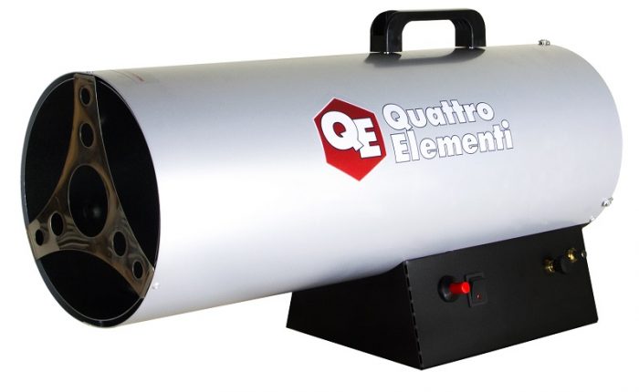 Нагреватель воздуха электрический QUATTRO ELEMENTI QE-5000 E  (3 / 5кВт, 220В, 400 м3/час)