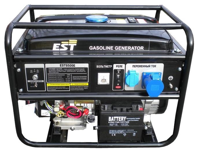 Генератор бензиновый EST 8500 E