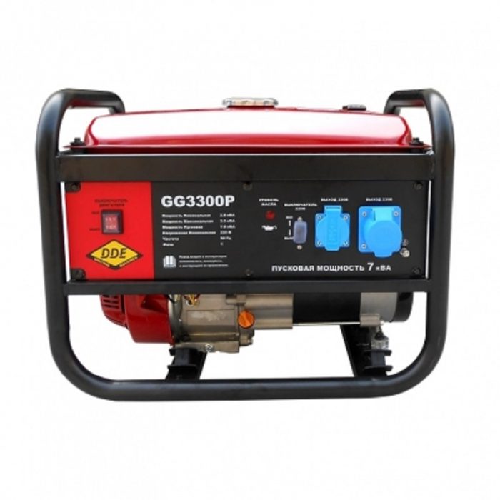 Генератор бензиновый DDE GG3300P