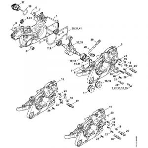 Набор уплотнений Stihl 1141-007-1000