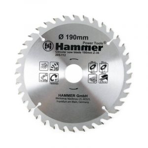 Диск пильный Hammer Flex 205-112 CSB WD  190мм*36*30/20/16мм по дереву
