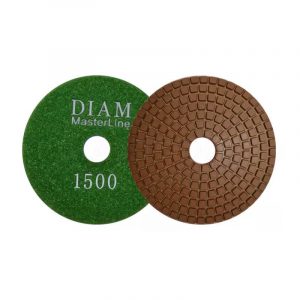 Круг Diam алмазный гибкий шлифовальный 100х2.5 мм; №1500; мокрая 000579