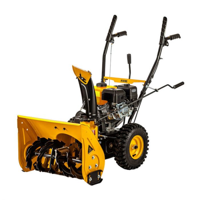 Бензиновая снегоуборочная машина Denzel SB 560, 212 cc, ручной старт