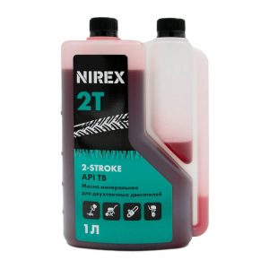 Масло NIREX 2-х тактное минеральное API TB  с дозатором 1 л