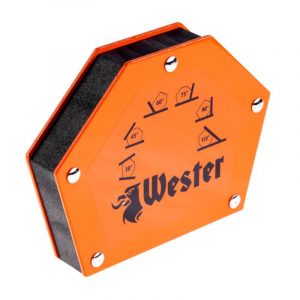 Уголок  магнитный для сварки WESTER  WMCT75 829-007, углы 30,45,60,75,90,135, 35 кг