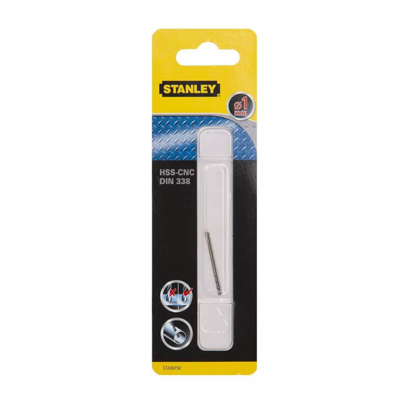 Сверло STANLEY по металлу HSS-G CROWN 1*34 Сверло STANLEY по металлу HSS-G CROWN 1*34