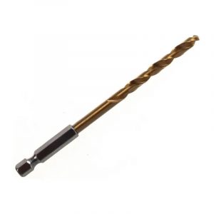 Сверло ELITECH по металлу HSS-G-TiN 5*52*86мм хвостовик 1/4"