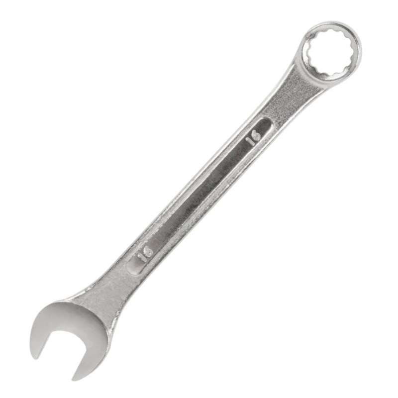 Ключ комбинированный усиленный "Модерн" 16 мм FIT Ключ комбинированный усиленный "Модерн" 16 мм FIT