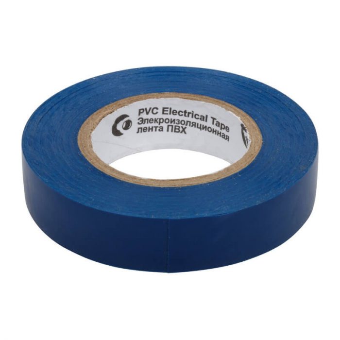 Изолента ROLLIX ПВХ 15 мм x 0,15 мм х 20 м синяя FIT