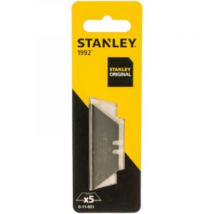 Лезвие Стенли 1992 62х19мм (уп. 5шт)     0-11-921  Лезвие для ножей для отделочных работ