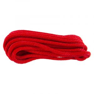 Полипропиленовый плавучий шнур Стройбат красный, 8 мм х 10 м
