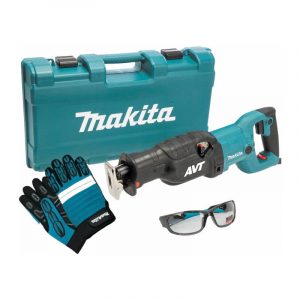 Пила сабельная JR3070CT Makita+подарки перчатки PGH-160350-XL +очки PGW-180110