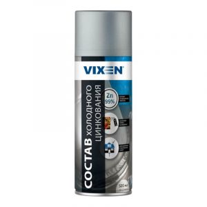 Состав холодного цинкования Vixen аэрозоль, 520 мл