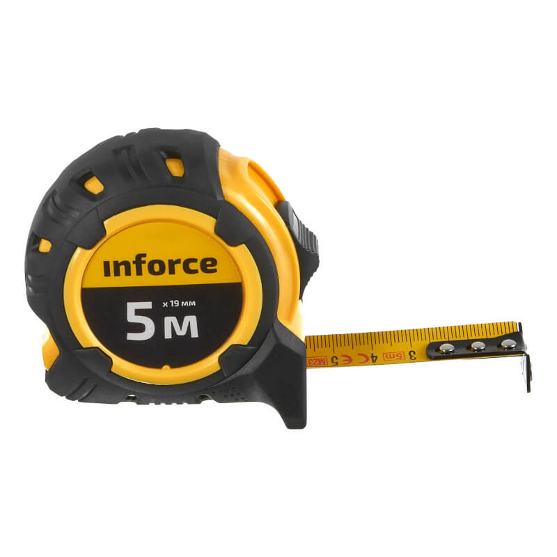 Рулетка компактная 5Х19 Inforce 06-11-73 Рулетка компактная 5Х19 Inforce 06-11-73