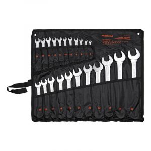 Набор комбинированных ключей AV Steel 6-32 мм 22 предмета, в сумке AV-031222