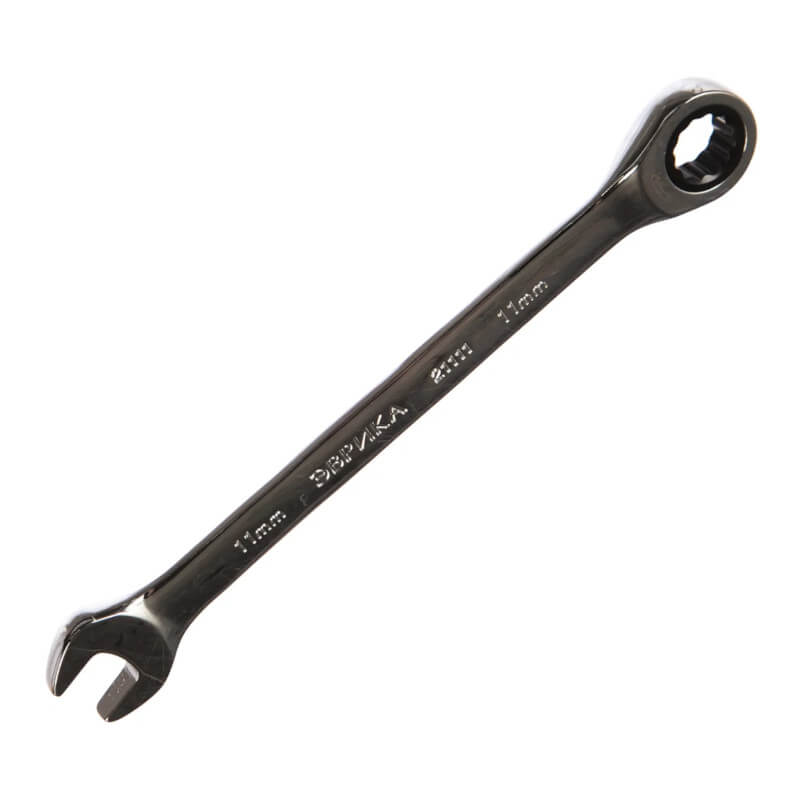 Ключ Эврика комбинированный трещоточный 11мм ER-21111H Ключ Эврика комбинированный трещоточный 11мм ER-21111H