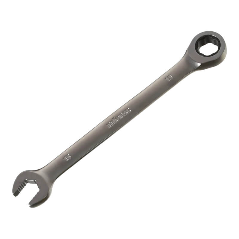 Комбинированный трещоточный ключ 13мм Inforce, Сталь Cr-V, 72 зуба, профессиональный, 06-05-82 Комбинированный трещоточный ключ 13мм Inforce, Сталь Cr-V, 72 зуба, профессиональный, 06-05-82