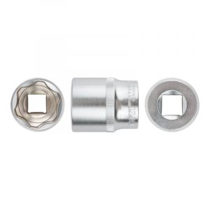 Головка 6-гранная, CrV 1/2" 27 мм FIT