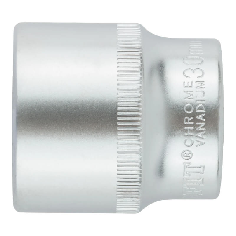 Головка 6-гранная, CrV 1/2" 30 мм FIT Головка 6-гранная, CrV 1/2" 30 мм FIT