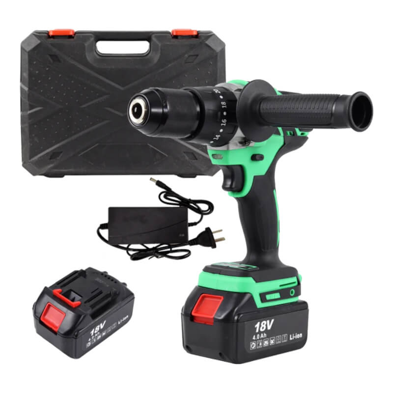 Дрель-шуруповерт аккумуляторная Zitrek Green Impact 18V 2х4.0 Ah ударная 063-4045 Дрель-шуруповерт аккумуляторная Zitrek Green Impact 18V 2х4.0 Ah ударная 063-4045