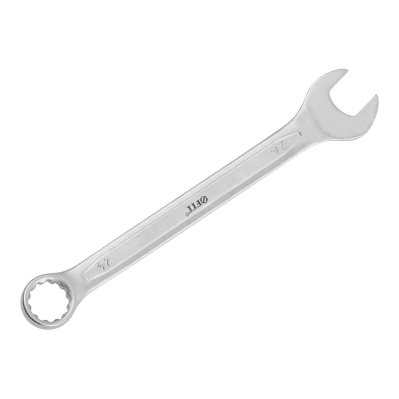 Ключ комбинированный усиленный "Гранд", crv, холодный штамп 24 мм FIT Ключ комбинированный усиленный "Гранд", crv, холодный штамп 24 мм FIT