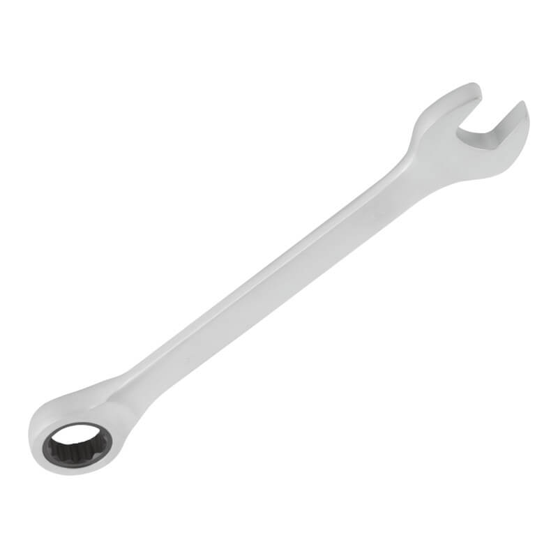 Ключ комбинированный трещоточный, CrV реверсивный механизм 19 мм FIT Ключ комбинированный трещоточный, CrV реверсивный механизм 19 мм FIT