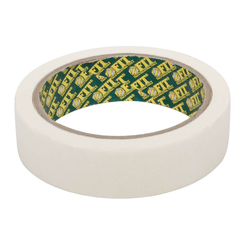 Лента малярная креппированная клейкая 25 мм х 20 м FIT Лента малярная креппированная клейкая 25 мм х 20 м FIT