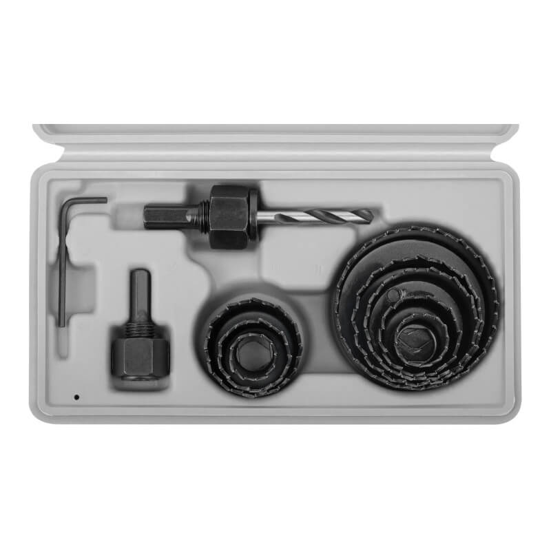 Пилы круговые Профи 19-64 мм в кейсе FIT Пилы круговые Профи 19-64 мм в кейсе FIT