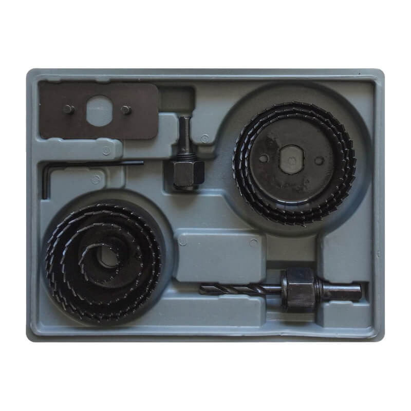 Пилы круговые набор 7 шт. (22, 41, 54, 57, 60, 64, 67 мм) в кейсе КУРС Пилы круговые набор 7 шт. (22, 41, 54, 57, 60, 64, 67 мм) в кейсе КУРС