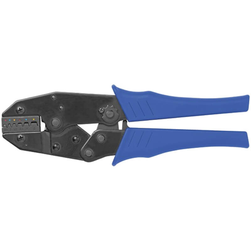 Пресс-клещи (кримпер) для обжима наконечников электропроводов с сечением 0,5-6 мм Пресс-клещи (кримпер) для обжима наконечников электропроводов с сечением 0,5-6 мм