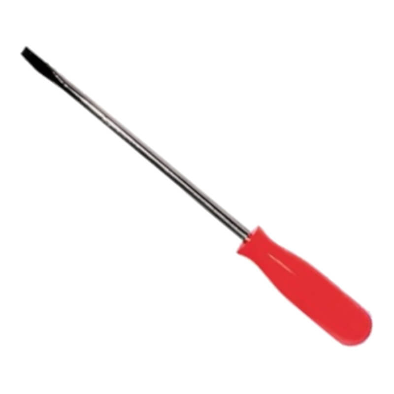 Отвертка, пласт.оранжевая ручка, CrV 4 х 75 мм SL 1 FIT DIY Отвертка, пласт.оранжевая ручка, CrV 4 х 75 мм SL 1 FIT DIY