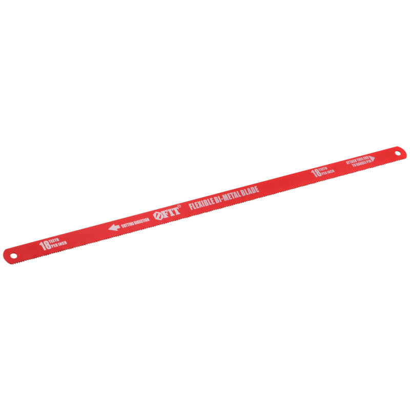 Полотно ножовочное по металлу 300 мм Профи (Bi-Metal) ( 18 ТPI ) FIT Полотно ножовочное по металлу 300 мм Профи (Bi-Metal) ( 18 ТPI ) FIT