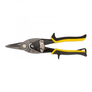 Ножницы по металлу усиленные CrV Профи, прорезиненные ручки, прямые 260 ммFIT