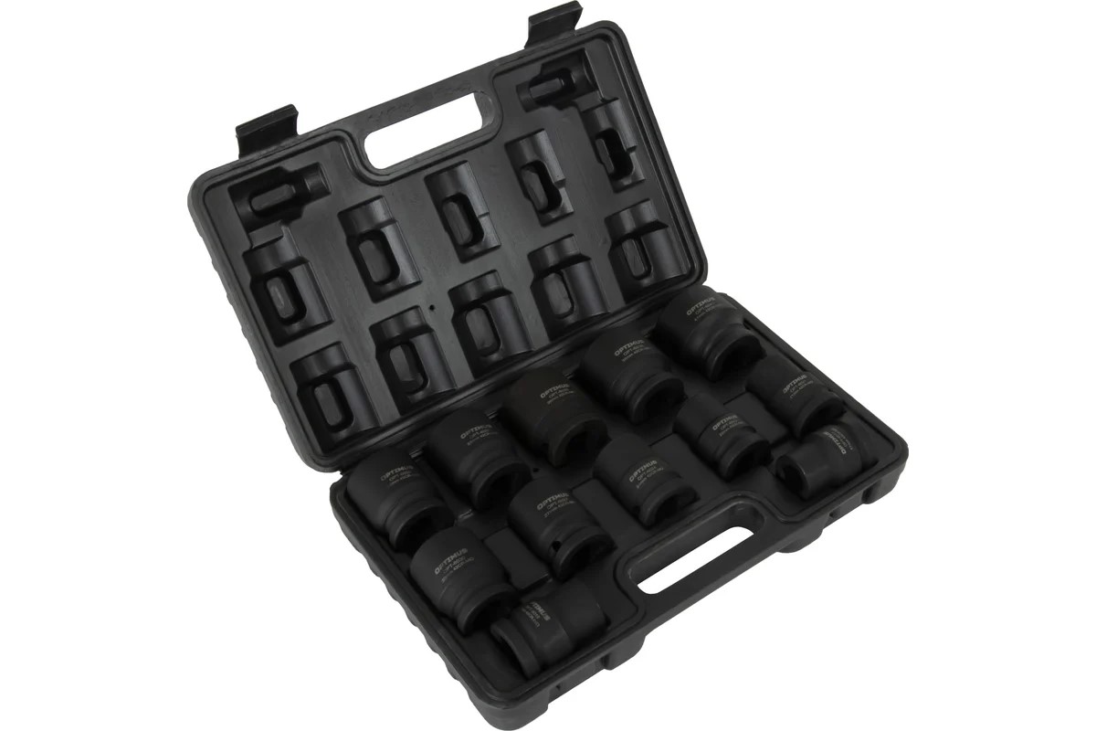 Набор головок ударных Optimus OPT-60112 (12 шт, 17-41 мм, 3/4"DR) Набор головок ударных Optimus OPT-60112 (12 шт, 17-41 мм, 3/4"DR)