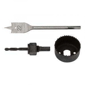 Сверла наборные для замков, набор 3 шт. (22/48 мм) FIT