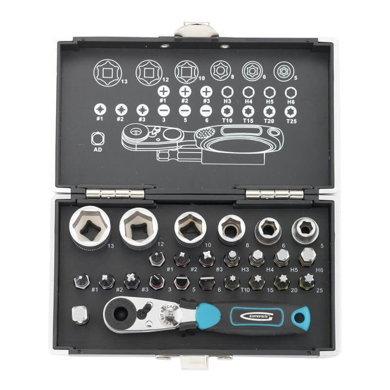 Набор инструментов 109 предметов GROSS 14155 Набор инструментов 109 предметов GROSS 14155