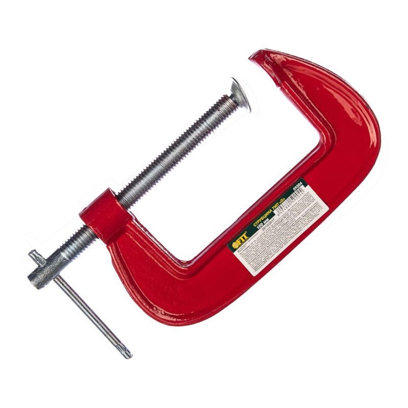 Струбцина тип "G" 100 мм (4") FIT Струбцина тип "G" 100 мм (4") FIT