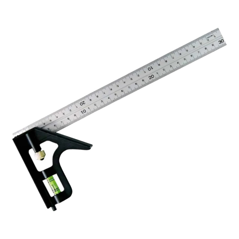 Угольник FIT IT 300 мм с уровнем Профи Угольник FIT IT 300 мм с уровнем Профи