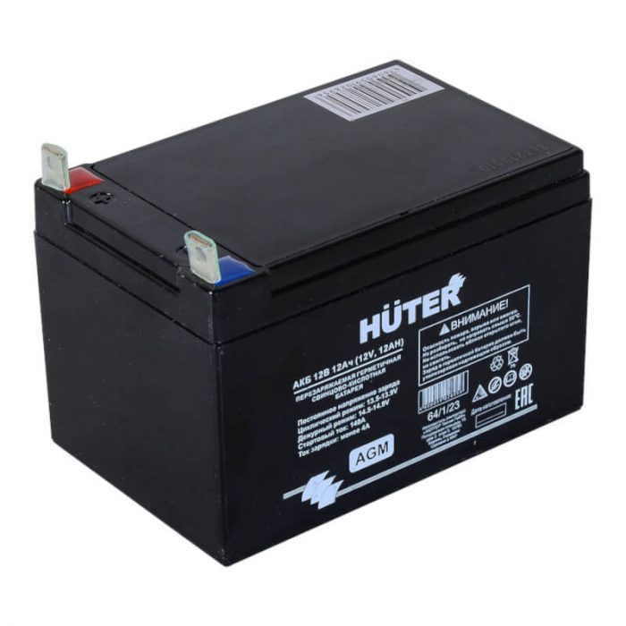 АКБ 12В 12Ач Huter