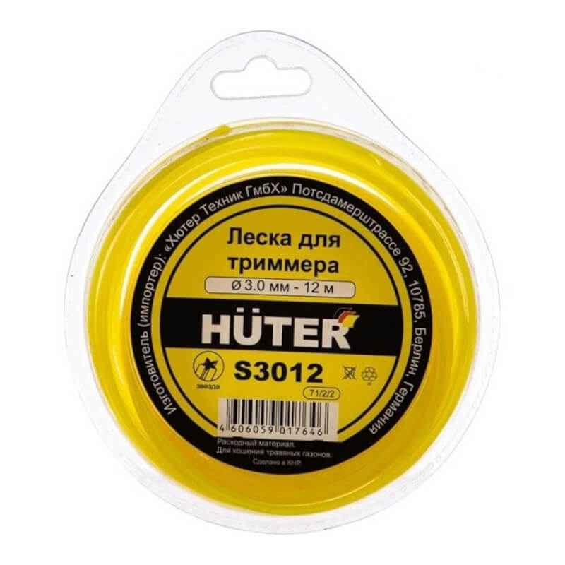 Леска HUTER S3012 Леска HUTER S3012