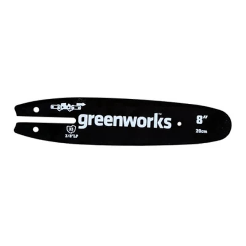 Шина GREENWORKS для высоторезов 20 см 29497 Шина GREENWORKS для высоторезов 20 см 29497