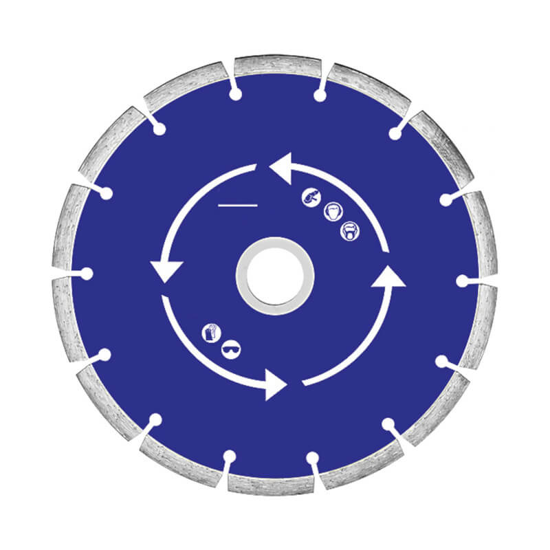 Диск отрезной алмазный "турбо" (сухая и влажная резка) 115 х 1,9 х 7 х 22,2 мм Диск отрезной алмазный "турбо" (сухая и влажная резка) 115 х 1,9 х 7 х 22,2 мм