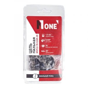 Цепь для пил в блистере (супер зуб) N1CP1,3-76-0,325-20