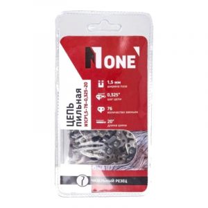 Цепь для пил в блистере (супер зуб) N1CP1,5-76-0,325-20