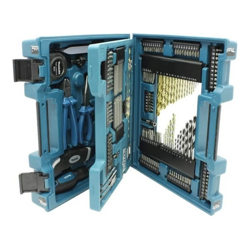 Набор ручных инструментов Makita D-37194 200 предметов. Набор ручных инструментов Makita D-37194 200 предметов.