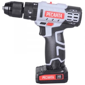 Дрель-шуруповерт аккумуляторная Ресанта ДА-24-2ЛК-У