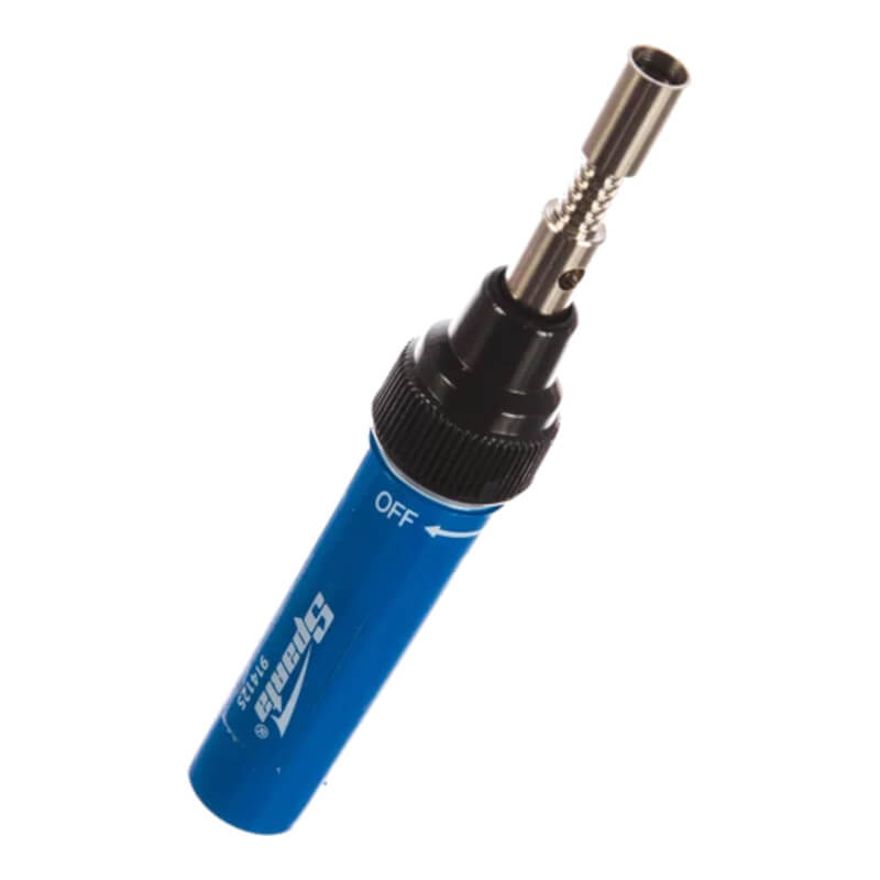 Горелка газовая, тип "Карандаш", 2 насадки для пайки, 130 мм Sparta Горелка газовая, тип "Карандаш", 2 насадки для пайки, 130 мм Sparta