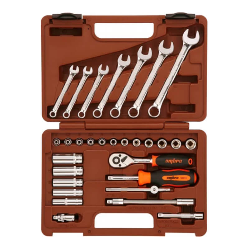 Набор инструмента Ombra OMT30S 1/4" DR 30 предм. Набор инструмента Ombra OMT30S 1/4" DR 30 предм.