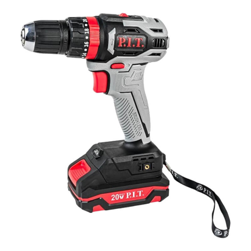 Дрель-шуруповерт аккумуляторная бесщеточная P.I.T. PSB20H-10B/1 Дрель-шуруповерт аккумуляторная бесщеточная P.I.T. PSB20H-10B/1