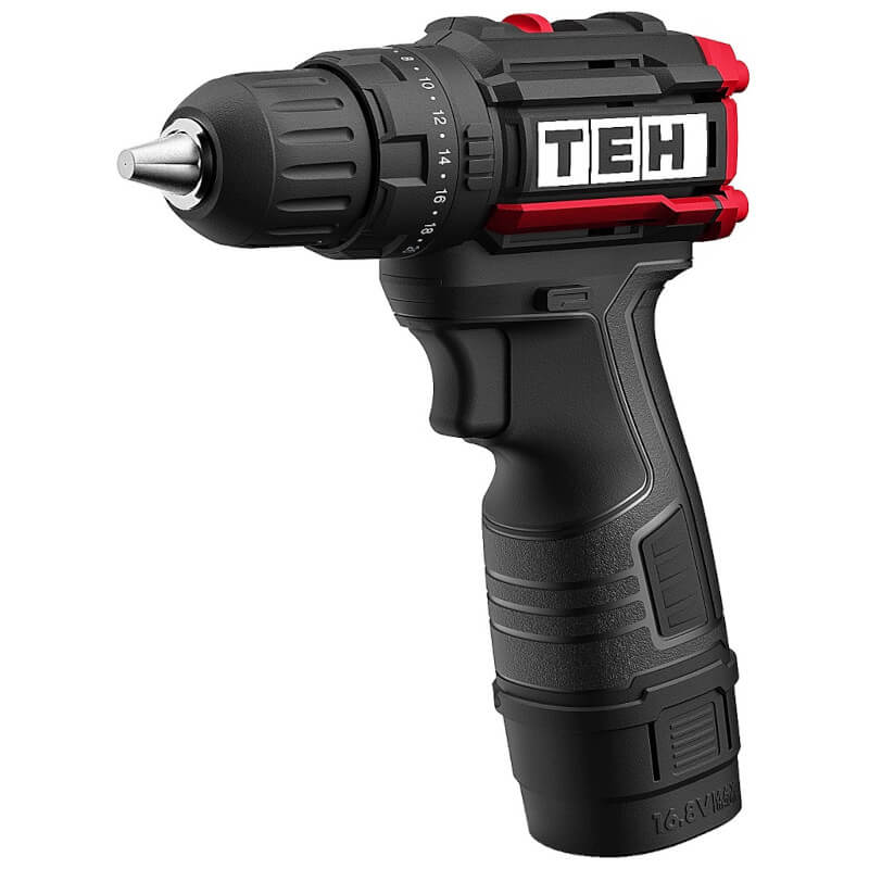Дрель ударная аккумуляторная TEH TDBL216T 16,8V предназначена для работы с крепежными изделиями, так Дрель ударная аккумуляторная TEH TDBL216T 16,8V предназначена для работы с крепежными изделиями, так